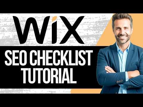 Wix SEO Setup Checklist Tutorial