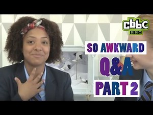 So Awkward cast answer fan questions - Part 2 - CBBC