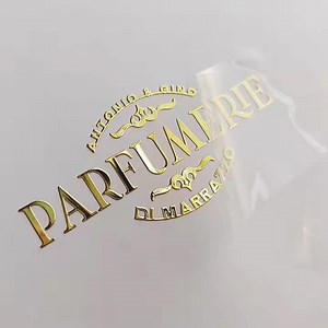 Custom Metallic Transfer Labels – UV Metal-look Stickers | Personalized Logo/brand Labels, Waterproof, Heat-activated Gold/silver Effect - Etsy UK