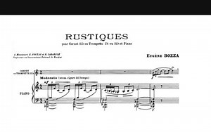 【Eric Aubier】Eugène Bozza_ Rustiques