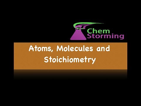 Atoms, Molecules and stoichiometry- Introduction- AS and A Level chemistry