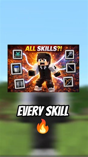 I Learned Minecraft Skills in 24 Hours!🔥