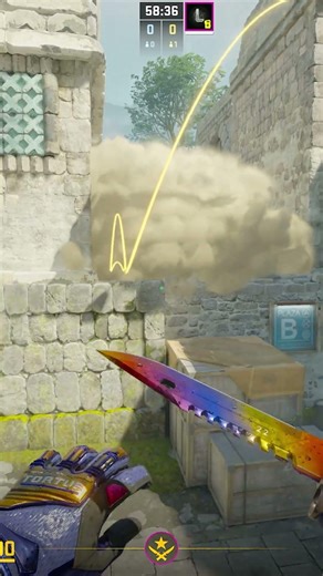 #14 Ancient EASY WINDOW Smoke From T Spawn #cs2 #counterstrike #cs2smokes #cs2ancient #tutorial