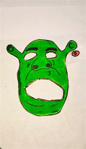 Shrek muhahahha changing eyes #art #craft #shrek #muhahaha #vitalshorts #artandcraft #tranding