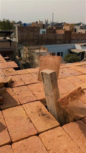 Hidden Broken Tile on Roof 😲 Quick Fix