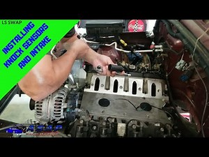 Installing Top End and Knock Sensors on LS TJ SWAP