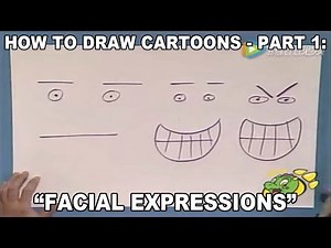 Art Attack - Series 1 (1990), Episode 1: “How to Draw Cartoons - Part 1: Facial Expressions” [HQ/HD]