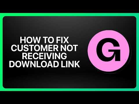 How To Fix Customer Not Receiving Download Link On Gumroad! Tutorial