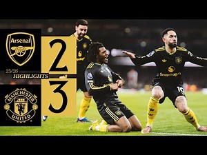 WHAT A WIN!!! 😱 | Arsenal 2-3 Man Utd | Highlights