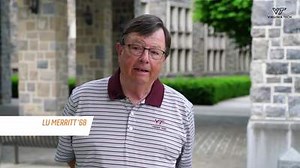 Cornerstone Moment: Alumnus Lu Merritt serves alma mater, helps student athletes