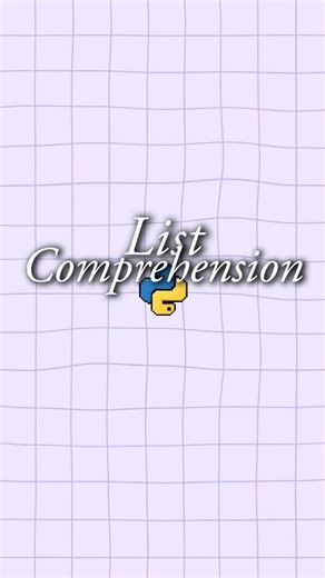Akash • Python & Tech Enthusiast 🚀 | List Comprehension in Python | Instagram