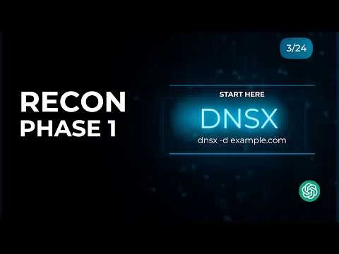 DNSX Tutorial | Fast Subdomain Resolution Tool | Recon Part 3 🔥
