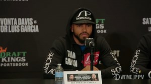 Hector Garcia worked tirelessly this camp and it's that work that makes him believe he will be victorious over Gervonta Davis on Saturday #DavisGarcia | Premier Boxing Champions