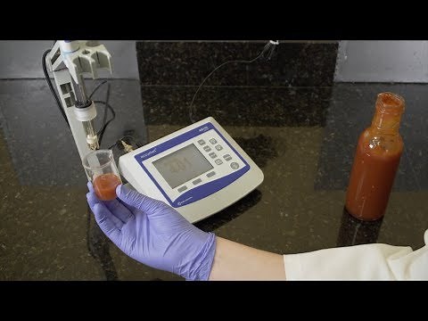 Measuring the pH of Food Products