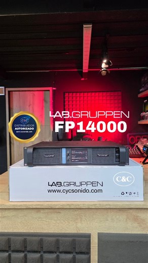 2.4K views · 2.8K reactions |  LAB GRUPPEN FP14000 Potencia...