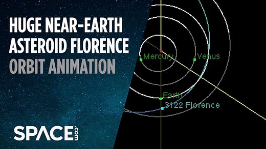 Huge Asteroid 'Florence' Flies by Earth Friday: How to See It in Backyard Telescopes