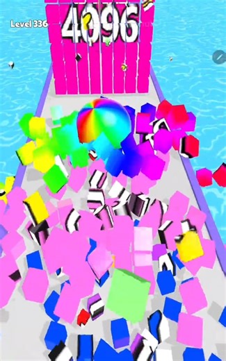 2048 Rolling Balls Number Run 😱🔥 #shorts