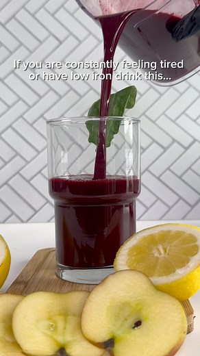 🌿 Feeling tired all the time? Low iron could be the reason. Let’s fix that naturally!Comment “IRON” for the full recipe! This natural iron-boosting juice is packed with nutrients that support healthy blood, improve energy levels, and fight fatigue.It helps your body absorb iron more efficiently, nourishes red blood cells, and supports oxygen transport for sustained energy throughout the day.Cold-pressed with the Kuvings Auto 10 — hands-free juicer Use our coupon code TUTORIALS to save 10% on yo