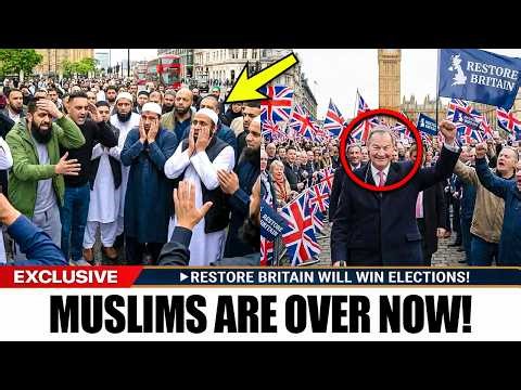 MUSLIMS WIPED OUT as Restore Britain SOARS in Approval Rating!!!