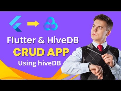 Flutter CRUD App Using Hive Database | Flutter Tutorial | Flutter Local Storage | HiveDB