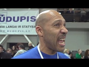 LaVar Ball excited in postgame interview after LiAngelo and LaMelo Lithuanian pro debuts | ESPN