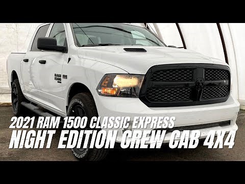 2021 Ram 1500 Classic Tradesman Night Edition Crew Cab 4x4 | Walkaround Review
