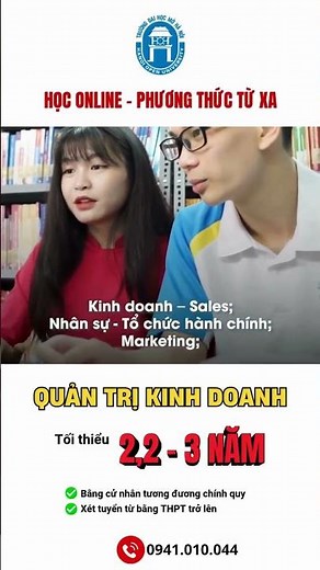 Bachelor of Business Administration Program - Distance Learning - Hanoi Open University 2026