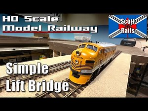 Building A Simple Lift Bridge With Hidden Hinges For My New Layout