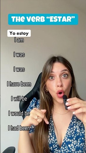 Let’s conjugate the verb Estar in Spanish #spanish #learnspanish #español #languagelearning