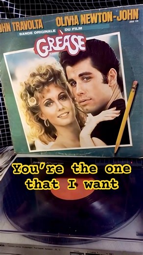 You’re the one that I want - John Travolta /Olivia Newton-John “Grease” #foryou #fypage