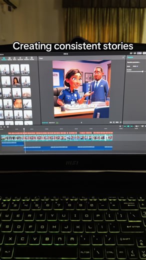 Creating Consistent Stories with AI Videos