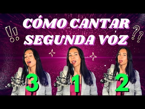 SECOND VOICE: HOW DID I LEARN TO DO IT? EXERCISES