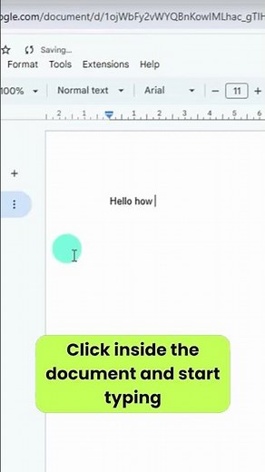 How to Start a Blank Document in Googl Docs #computertips #pctips