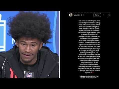 Texas A&M WR KC Concepcion Addresses Speech Impediment After Stuttering Viral NFL combine Interview