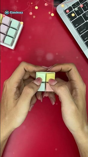 Keyboard Fidget ASMR — Satisfying clicky typing sounds