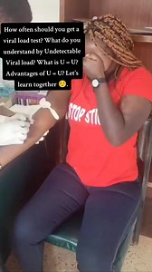 1.5K views · 47 reactions | How often should you get a viral load test? What do you understand by Undetectable Viral load? What is U = U? Advantages of U = U? Let's learn together ☺️. https://vm.tiktok.com/ZMMFbXrmj/ | Cleopatra Wanjiku | Facebook