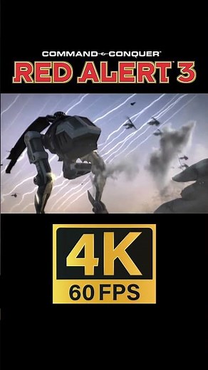 Red Alert 3 Intro - HD 60 FPS 4K