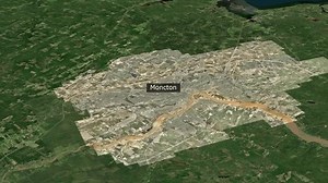 Moncton City Map Zoom Canada Stock Footage Video (100% Royalty-free) 3529305367 | Shutterstock