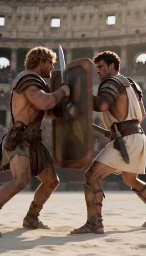 Gladiator Fight That Changed History in the Colosseum(AD 80) #gladiator #ancientrome
