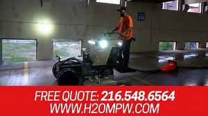 H2O Mobile Pressure Washing - Parking Garage
