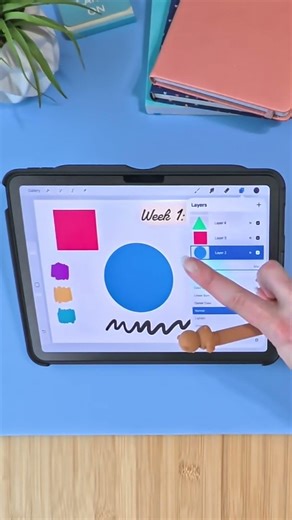 Procreate Layer Opacity Shortcut (Beginner Tip)