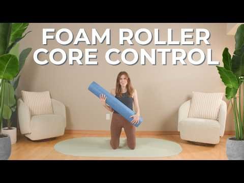 Full Body Pilates Workout | Foam Roller Strengthening & Stretching