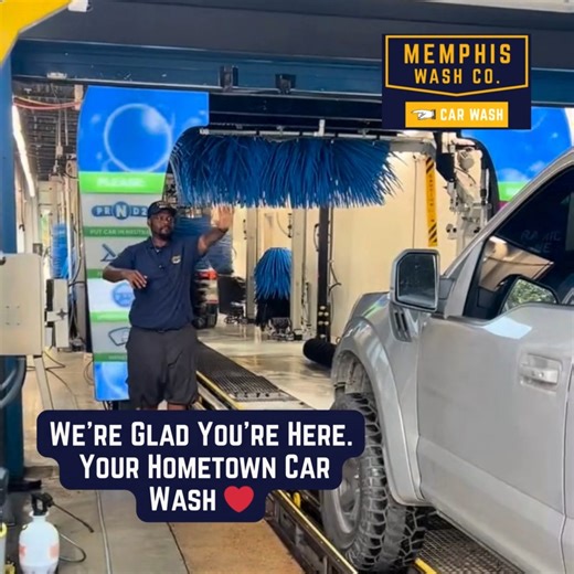 ✨ The Memphis Way of washing your car. It’s friendly. It’s fast. It’s detailed. And it’s what makes Memphis Wash Co feel like home. From the warm wave at the entrance… To real bug prep… To that deep Memphis shine… Our team makes sure you leave smiling — every single time. This is why Memphis calls us the Chick-fil-A of car washes. And we wear that name with pride. ❤️ 📍 2019 Union Ave — Carla’s Crew 📍 4954 Poplar Ave — Thadd’s Crew Your Hometown Car Wash #MemphisWashCo #YourHometownCarWash #Chi