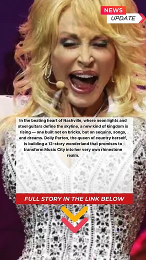 Dolly Parton is turning downtown Nashville into her own rhinestone kingdom — and tucked inside her 12-story hotel is a $50 million museum fans say could rival, even outshine, Elvis’s Graceland. With holograms, stage costumes, and even a full-size tour bus on display, it promises an experience unlike anything country music has seen before. Want a peek at the secrets already revealed? FULL STORY: echobeats.net/dolly-parton-is-turning-downtown-nashville-into-her-own-rhinestone-kingdom-and-tucked-in