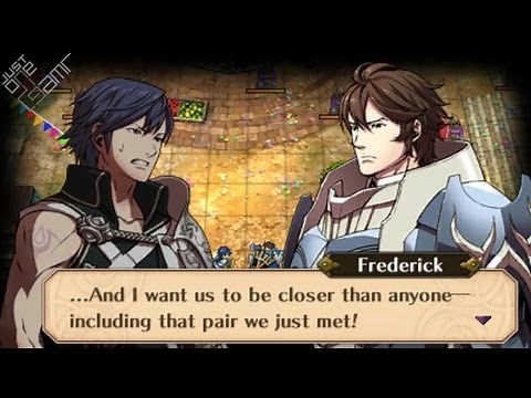 Fire Emblem Awakening - Chrom & Frederick Harvest Scramble Conversations