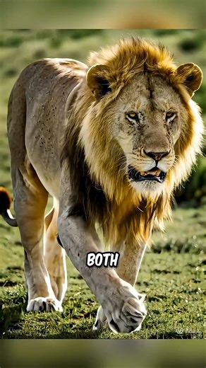 Lion vs Puma: Who’s Stronger? #facts #shorts #animals #animallife #wildlife | FunFact