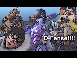 Overwatch - All Characters Skills Preview | DEFENSE Class | Gameplay |