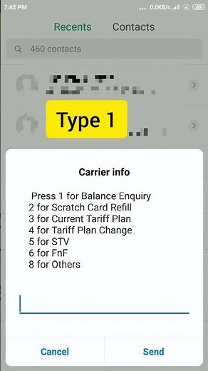 BSNL balance check number through dial USSD code