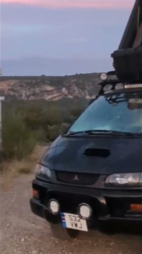 Unleashing the Mitsubishi Delica: Off-Road Thrills in the French Alps! #shorts