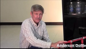 Anderson Adjustable Vending Dolly 1300 Lbs. Capacity/Heavy Duty Steel / 5 inch casters/Retractable Ratchet Straps / (Set of 2) Made in The USA